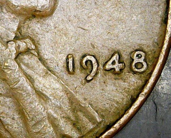1948-US-Lincoln-Penny!-Error-/-DDO?!